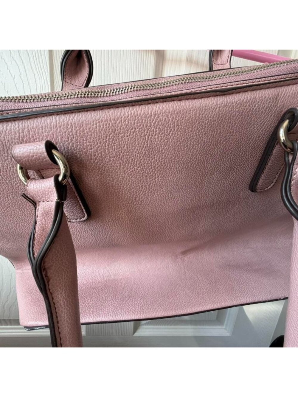 Charming Charlie Pink Satchel - Picture 8 of 8
